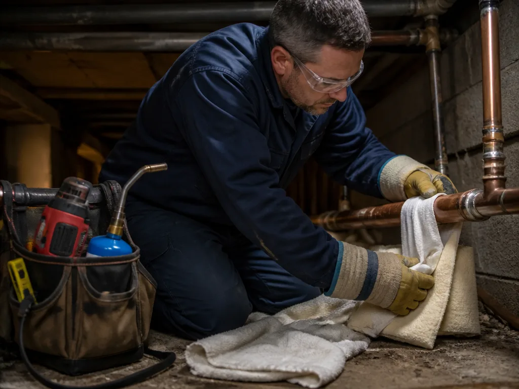 Frozen Pipe Repair