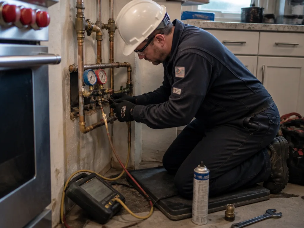 Gas Line Repair